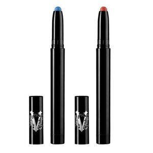 Kat Von D Crushes Technicolor Crayon Set Electric Blue & Wild Orange Face Pigmen